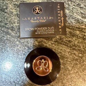 Anastasia Beverly Hills Brow Powder Duo DARK BROWN new in box